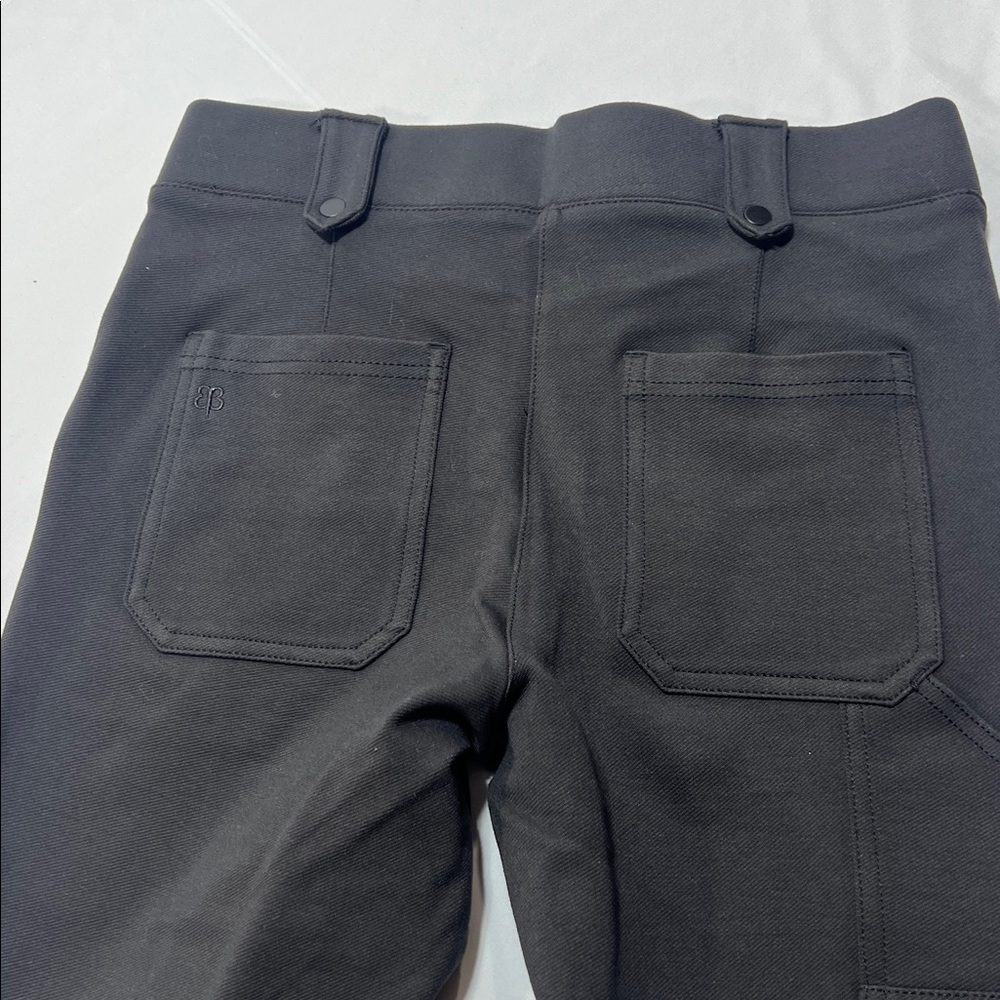 NWOT Betabrand Dress/Yoga Pants Workwear Utility Cargo Carpenter Black size S - Picture 3 of 9